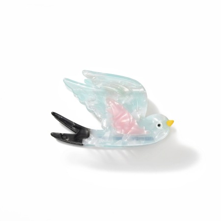 Griffes à cheveux pour femmes en acétate Simple Swallow