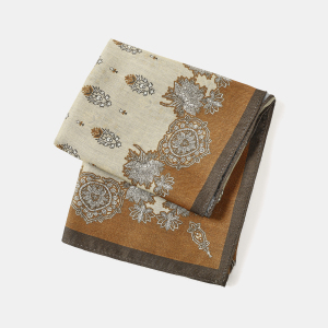 Bandana Rétro À Fleurs En Polyester h5 Image4