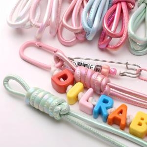 Corde À Breloques Colorées En Pu Pour Sac Femme À Faire Soi-Même h5 Image2