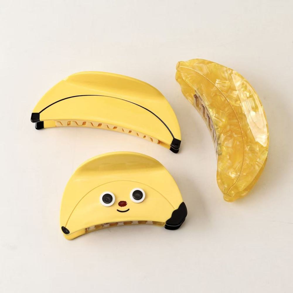 Pinces À Cheveux Pour Femmes En Acétate, Motif Fruits Mignons, Collection Romantique Image3