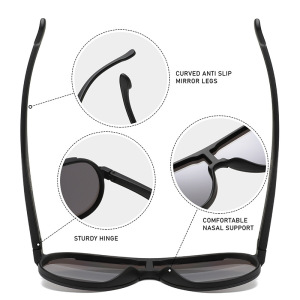 Lunettes De Sport/Protection Femme, Collection Luxe, Couleur Unie Décontractée h5 Image3