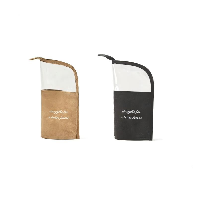 Trousses De Maquillage Imperméables En Tpu Uni Pour Femmes, Idéales Pour Les Vacances Image4