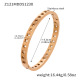 Z121 - Bracelet en or rose Image9