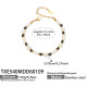 TXE540 - Bracelet doré 17,5 + 5 cm 