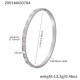 Z091 - Bracelet en zircon couleur acier Image3