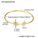 Bracelet en zircon doré Z451 Image10