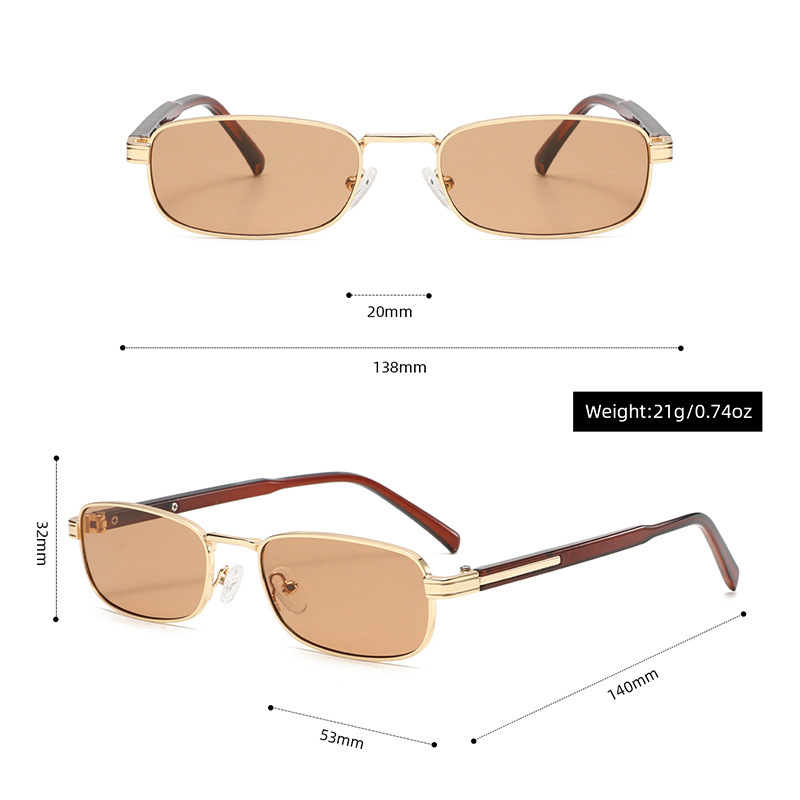 Lunettes De Soleil Femme Élégantes Et Polyvalentes, Au Style Urbain Raffiné h5Image4