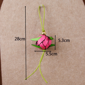 Porte-Clés Pour Sac Femme En Pu, Collection Romantique Daily Fruit h5 Image4
