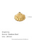 pendentif coquillage en forme de fleur Image7