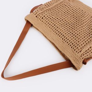 Sacs De Plage En Coton Tissé Pour Femmes, Parfaits Pour Les Vacances h5 Image3