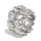 Bague double chocolat - Acier/numéro 8 Image6