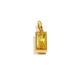 Pendentif rectangulaire en or avec pierre de naissance de décembre - Novembre Image11