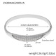 Bracelet Z420 en zircon blanc couleur acier Image5