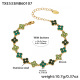 Bracelet en zircon vert TXE533 - 16,5 + 5 cm Image7