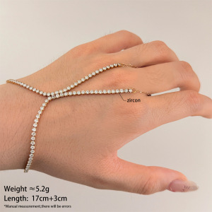 Bracelets De Perles Luxueux Pour Femmes, En Acier Inoxydable, Couleur Or, Avec Perles De Zircon Et Étanchéité. h5