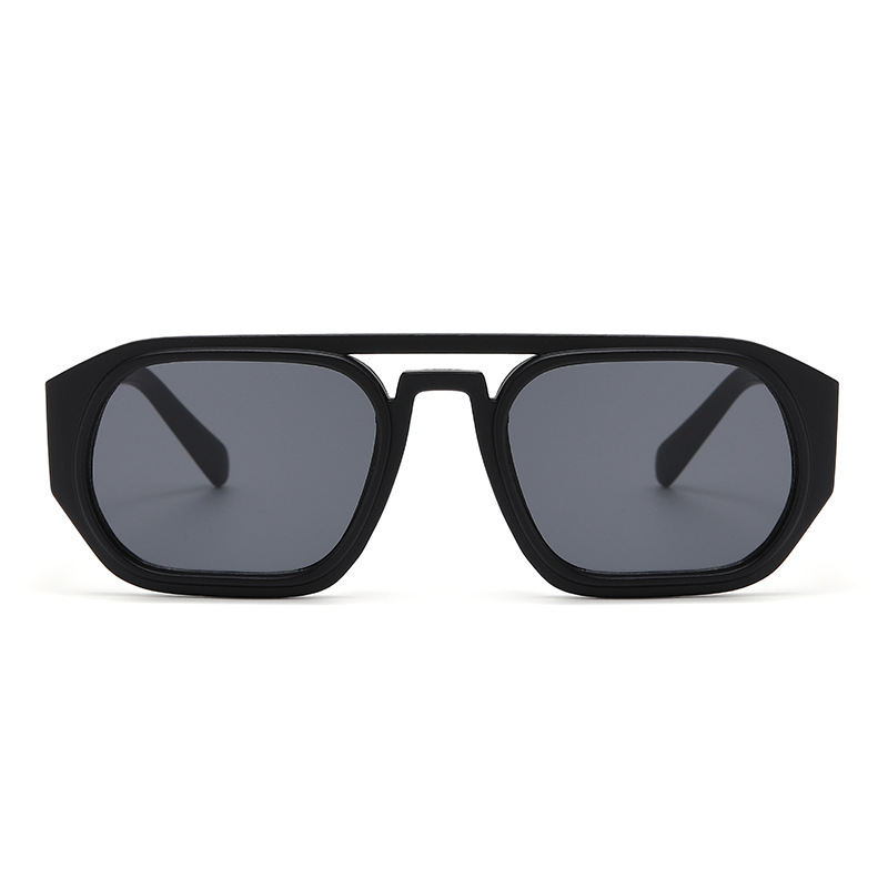 Lunettes De Soleil Femme Simple Series Retro Couleur Unie h5Image4