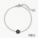 Bracelet noir et argent PD813 Image2