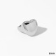 Bague cœur en argent B548/Numéro 7 Image6