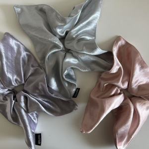 Chouchous Pour Femmes En Tissu Uni Élégant De La Collection Romantique h5 Image3