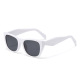 Cadre blanc porcelaine, drap gris C3 Image3