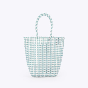 Sacs De Plage Colorés En Pvc Tissé Pour Femmes h5