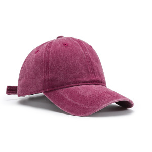 Casquette De Baseball Femme En Coton Uni Simple h5 Image3