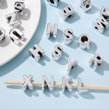 Collection DIY Daily Letter Perles de bijoux acryliques