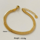 Bracelet en or (4 mm) B853 Image3