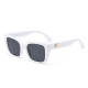 Cadre blanc porcelaine, drap gris C3 Image3