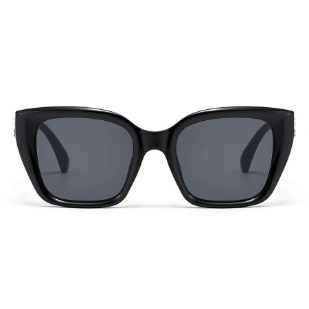 Lunettes de soleil oversize classiques à couleur unie et dégradée pour femmes 2