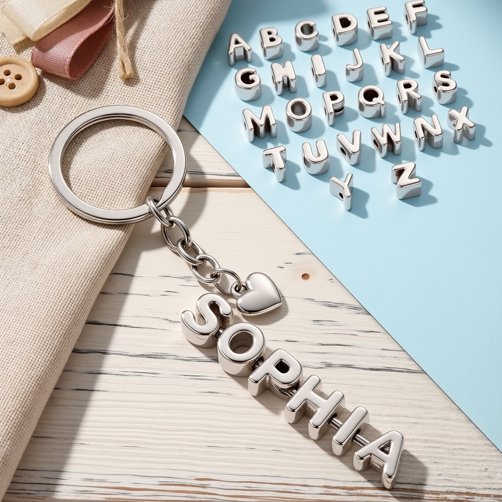 Collection Diy Daily Letter Perles De Bijoux Acryliques Image3