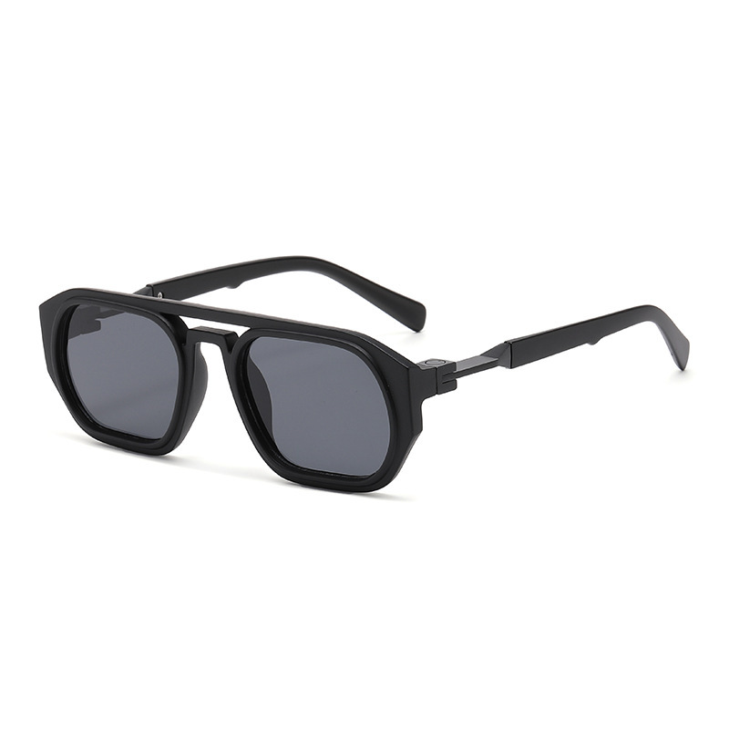 Lunettes De Soleil Femme Simple Series Retro Couleur Unie