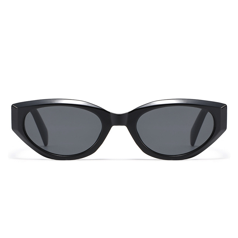 Lunettes De Soleil Femme Simple Series Vacation, Couleur Unie, Imprimé Léopard h5Image2
