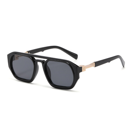Lunettes de soleil femme Simple Series Retro couleur unie
