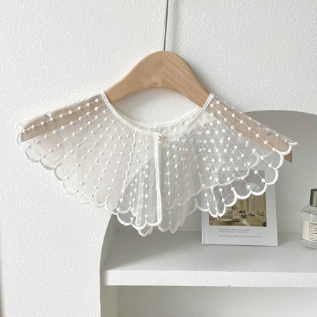Collier en dentelle unie à faire soi-même, collection romantique, accessoire pour femme 2