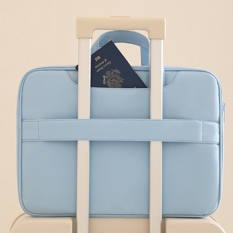 Sacoche Pour Ordinateur Portable Femme À Motif Lettres Style Bureau h5Image3