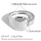 couleur argent/Taille unique Image2