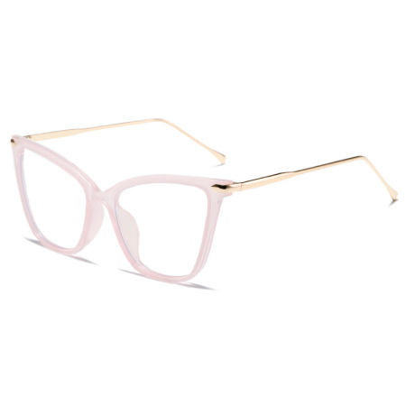 Lunettes anti-lumière bleue pour femmes, modèle Simple Series, couleur unie décontractée, imprimé léopard 2