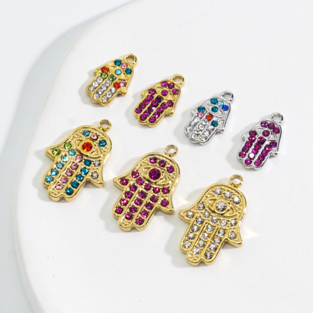 Pendentifs pour femmes de la série Luxueuse DIY, forme irrégulière, en acier inoxydable étanche, couleur or