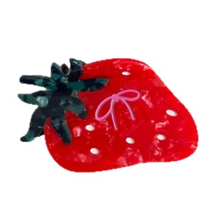 Feuille D'Acétate Imitation Fruits Mignons De La Série Simple - Pinces À Cheveux Pour Femmes h5 Image6