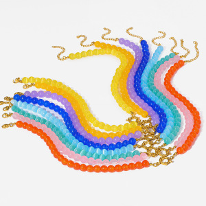 Colliers De Perles Pour Femmes En Acier Inoxydable Étanche De La Collection Simple Series Daily Beads h5 Image5