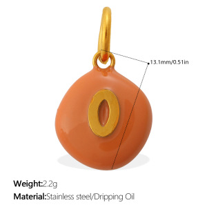 Pendentifs En Acier Inoxydable Avec Chiffres À Faire Soi-Même h5 