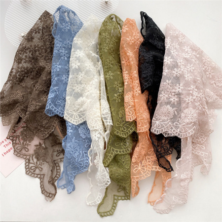 Bandana d'été Daily Flower Lace pour femme 2