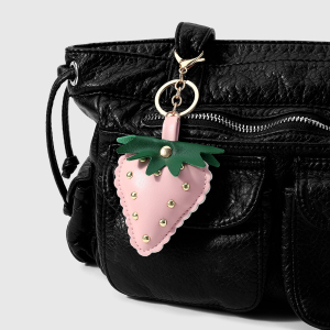 Breloques De Sac En Cuir À Fraises h5 Image4