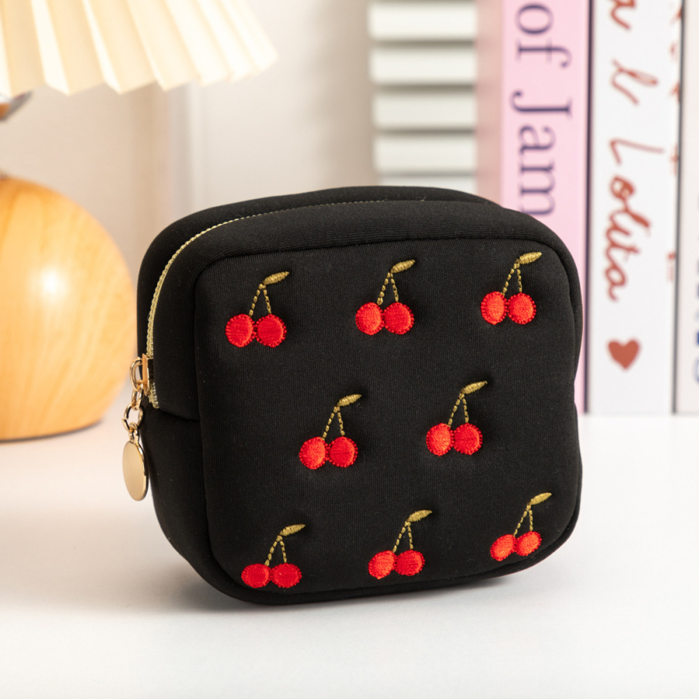 Trousses À Maquillage En Coton Sweet Cherry Pour Femmes