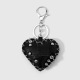 1 porte-clés coeur noir Image2