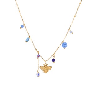 Ensembles De Bijoux Pour Femmes Simple Series Daily Wings En Acier Inoxydable Étanche Couleur Or h5 Image5