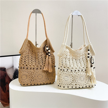 Sacs de plage pour femmes au crochet faits main et tendance 2