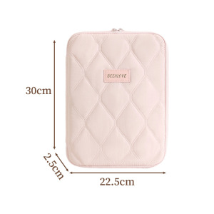 Sac Pour Ordinateur Portable Femme, Matelassé, Couleur Unie, Style Bureau h5 Image4