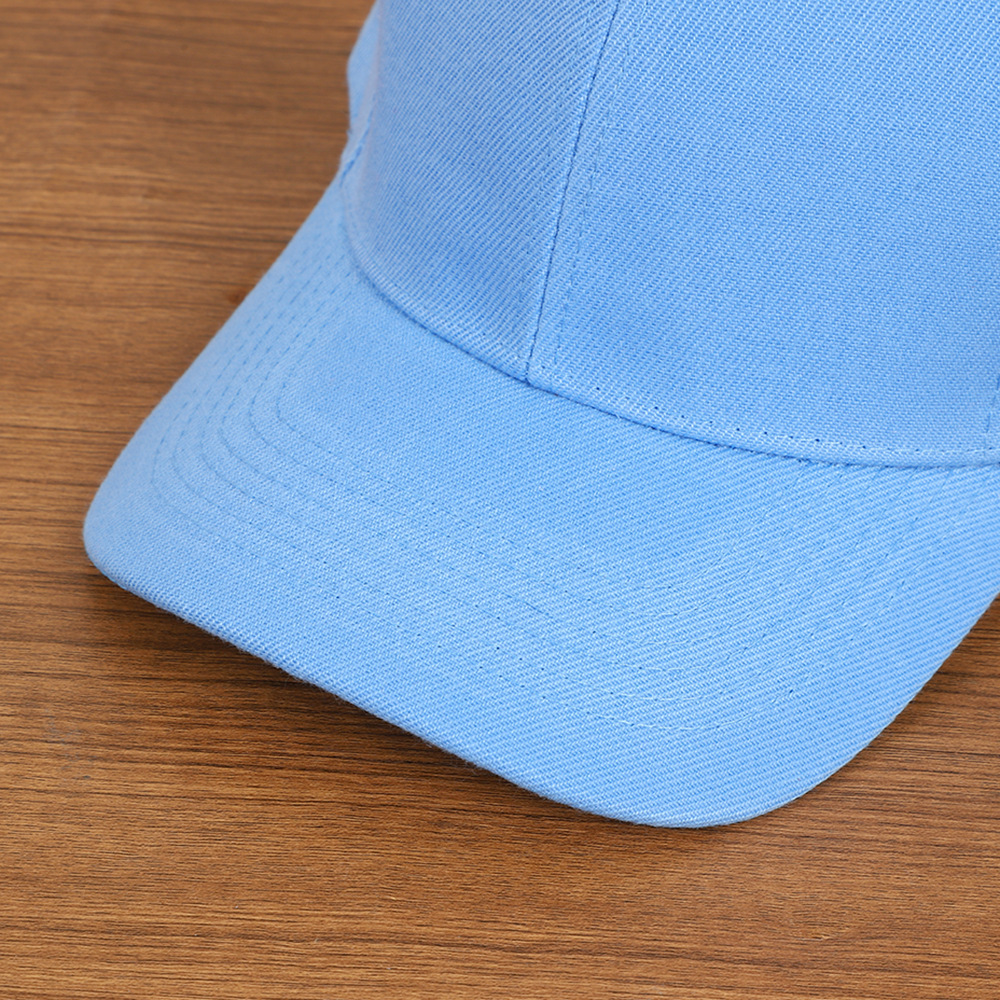 Chapeaux Unisexes Simples En Tissu Orange Image4
